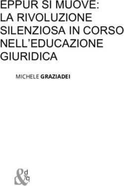 EPPUR SI MUOVE: LA RIVOLUZIONE SILENZIOSA IN CORSO NELL'EDUCAZIONE GIURIDICA - MICHELE GRAZIADEI