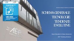SCHEMA GENERALE TECNOLOGIE TENDENZE EVOLUTIVE - Gianni Becattini & Chiara Giovannini AEP Ticketing Solutions - Anav