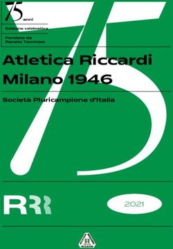 Atletica Riccardi Milano 1946 - COPERTINA 2021