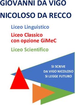 GIOVANNI DA VIGO NICOLOSO DA RECCO - LICEO LINGUISTICO LICEO CLASSICO CON OPZIONE GIMEC LICEO SCIENTIFICO - ISTITUTO ...