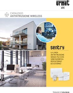 CATALOGO ANTINTRUSIONE WIRELESS - LA LINEA ANTINTRUSIONE SENZA FILI CON VIDEOVERIFICA PER INTERNO ED ESTERNO - Urmet ATE