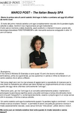 MARCO POST - The Italian Beauty SPA - Cral Regione ...