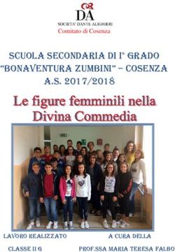 SCUOLA SECONDARIA DI I GRADO "BONAVENTURA ZUMBINI" - COSENZA A.S. 2017/2018 - Comitato di Cosenza - IC Zumbini