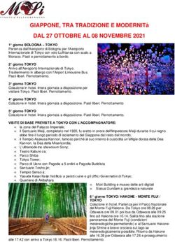 GIAPPONE, TRA TRADIZIONE E MODERNIT&agrave; DAL 27 OTTOBRE AL 08 NOVEMBRE 2021