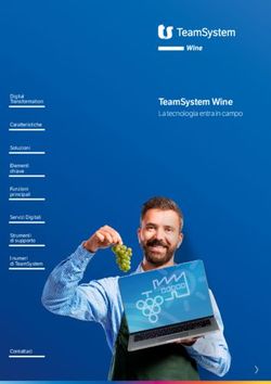 TeamSystem Wine La tecnologia entra in campo - Progetto Software