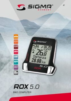 5.O BIKE COMPUTER - SIGMA SPORT