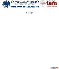 Dossier - Confcommercio Modena