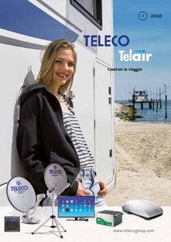 2020 Comfort in viaggio - I - Teleco
