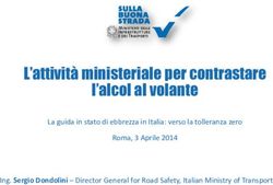 L'attività ministeriale per contrastare l'alcol al volante - La guida in stato di ebbrezza in Italia: verso la tolleranza zero Roma, 3 Aprile 2014 ...