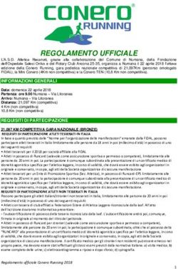 REGOLAMENTO UFFICIALE - Conero Running