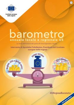 #EURegionalBarometer - Unio n - European Committee of the Regions