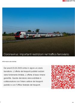 Coronavirus: importanti restrizioni nel traffico ferroviario