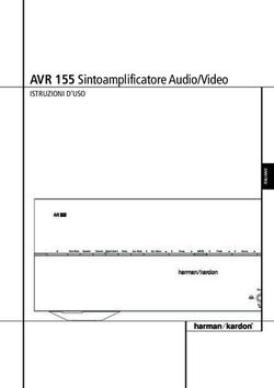 AVR 155 Sintoamplificatore Audio/Video - ISTRUZIONI D'USO
