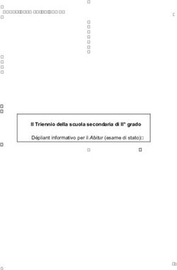 Il Triennio della scuola secondaria di II grado - SCUOLA GERMANICA ROMA