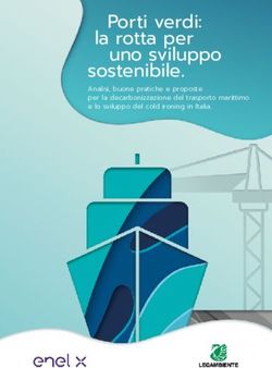 Porti verdi: la rotta per uno sviluppo sostenibile - Analisi, buone pratiche e proposte per la decarbonizzazione del trasporto marittimo e lo ...