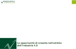 Le opportunità di crescita nell'ambito dell'Industria 4.0 - Iniziativa