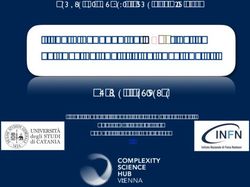 Scienze fisiche alle scienze sociali - Il ruolo benefico del caso: dalle Andrea Rapisarda - ODERAL