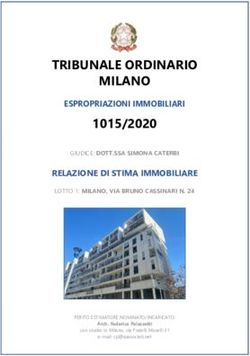 TRIBUNALE ORDINARIO MILANO - ESPROPRIAZIONI IMMOBILIARI - Vendite ...