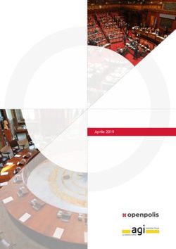 Osservatorio legislativo - Aprile 2019 - Openpolis