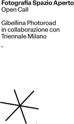 Fotografia Spazio Aperto Open Call - Gibellina Photoroad in collaborazione con Triennale Milano