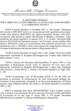 Ministero dello Sviluppo Economico - Ministero ...