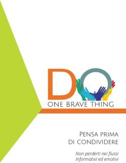 Pensa prima di condividere - Non perderti nei flussi informativi ed emotivi - One Brave Thing