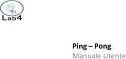 Ping - Pong Manuale Utente - Lab4srl.com