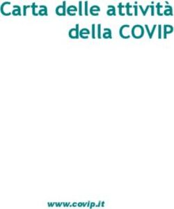 Carta delle attivit&agrave; della COVIP - www.covip.it