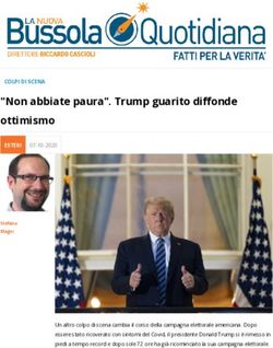 "Non abbiate paura". Trump guarito diffonde ottimismo