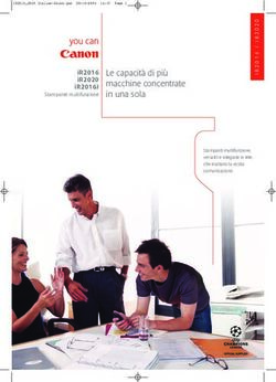 LE CAPACITÀ DI PIÙ MACCHINE CONCENTRATE IN UNA SOLA - IR2016 IR2020 IR2016J STAMPANTE MULTIFUNZIONE - MEMOCOPIA ...