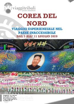 COREA DEL NORD VIAGGIO ESPERIENZIALE NEL PAESE INACCESSIBILE DAL 3 ALL' 11 LUGLIO 2020 - Viaggitribali Tour Operator