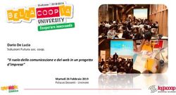 Dario De Lucia Soluzioni Futura soc. coop - "Il ruolo della comunicazione e del web in un progetto d'impresa" - la cooperazione reggiana