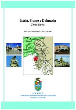 Istria, Fiume e Dalmazia - Cenni Storici - A.N.V.G.D - Scuola e confine ...