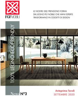 News N 3 Anteprima Tavoli - SETTEMBRE 2020 - FGF Mobili