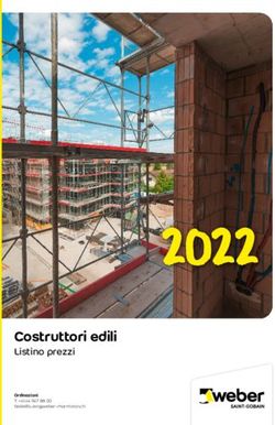 2022 Costruttori edili - Listino prezzi - Saint-Gobain Weber AG