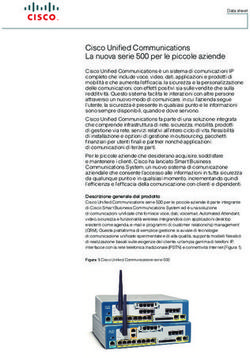 Cisco Unified Communications La nuova serie 500 per le piccole aziende