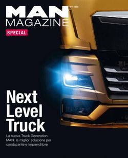 Next Level Truck - SPECIAL - La nuova Truck Generation MAN: la miglior soluzione per conducente e imprenditore - MAN4YOU
