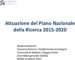 Attuazione del Piano Nazionale della Ricerca 2015 2020 - Barbara Rebecchi Direzione Ricerca e Trasferimento tecnologico Università di Modena e ...