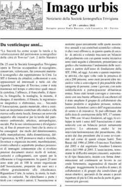 Imago urbis - societa' iconografica trivigiana