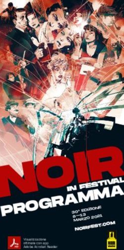 30A EDIZIONE MARZO 2021 - Noir in Festival