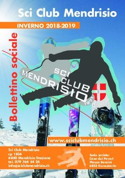 Sci Club Mendrisio INVERNO 2018-2019 - www.sciclubmendrisio.ch