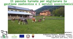 Il pascolo turnato per migliorare la gestione zootecnica e i servizi ecosistemici - Relatori: Francesca Pisseri, Stefano Carlesi, Gruppo di ...