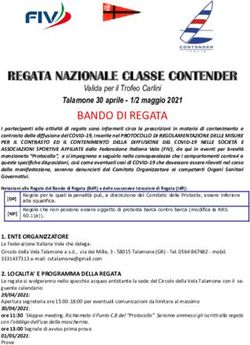 BANDO DI REGATA REGATA NAZIONALE CLASSE CONTENDER - Circolo della Vela ...