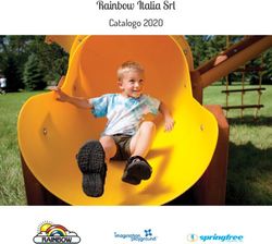 Rainbow Italia Srl Catalogo 2020 - RAINBOW ITALIA SRL - Rainbow Play