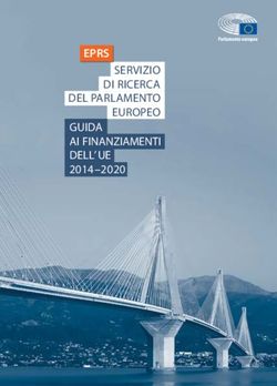 EPRS SERVIZIO DI RICERCA DEL PARLAMENTO EUROPEO - Europa EU