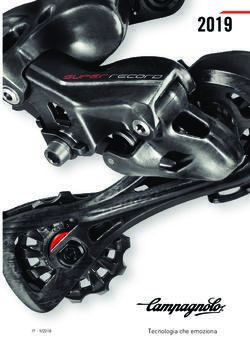 Tecnologia che emoziona - IT 9/2018