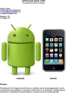 APP-licazioni mobili (APP) - (Cerchiamo di metterci un punto)