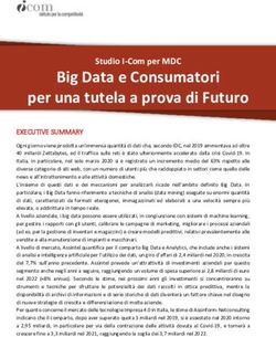 Big Data e Consumatori per una tutela a prova di Futuro