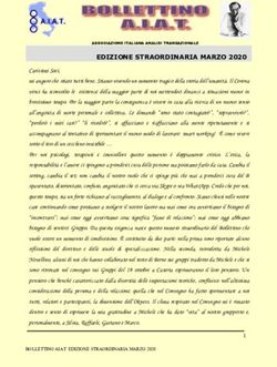 EDIZIONE STRAORDINARIA MARZO 2020 - AIAT