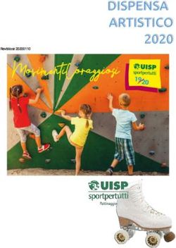 UISP GIO Struttura di Attivit&agrave;